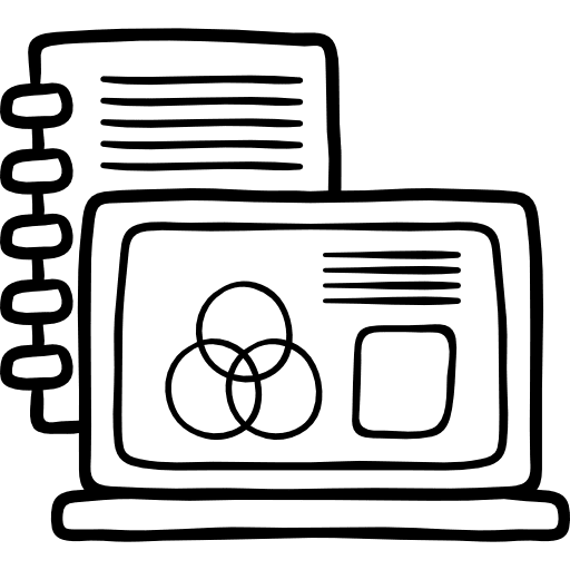 Laptop electronic electronics computing icon