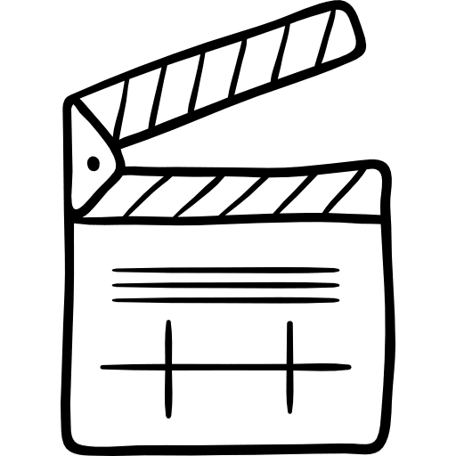 Clapperboard clapperboard clapper clapboard icon