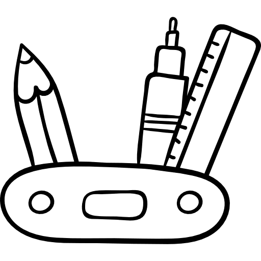 Design tool pen design tool ruler icon