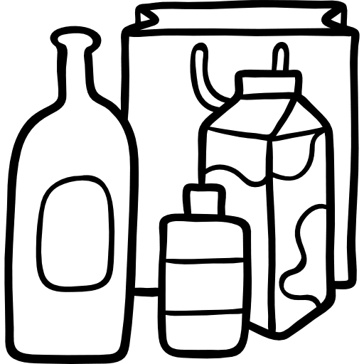 Package bottles pack package icon