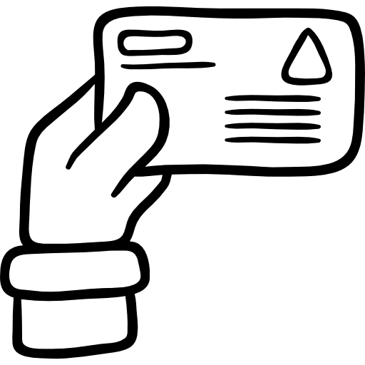 Id card identity edit tools business icon