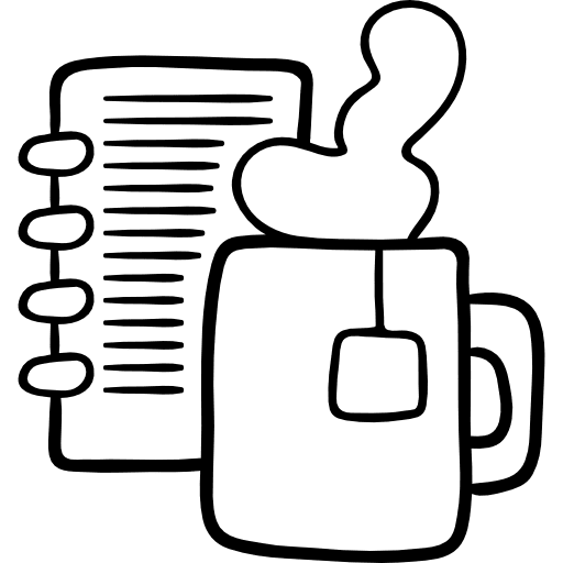 Tea food and restaurant hot drink coffee icon