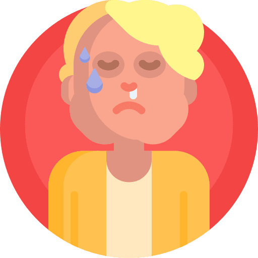 Edema body edema face icon