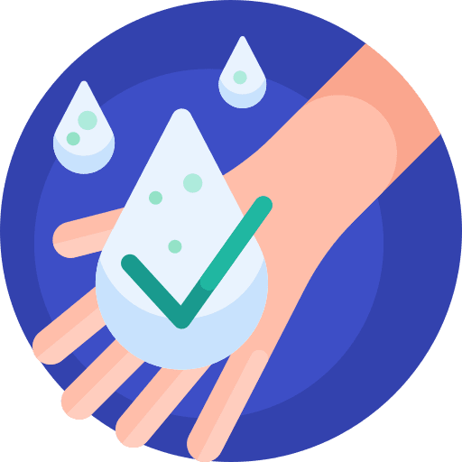 Allergies healthcare and medical allergies skin icon