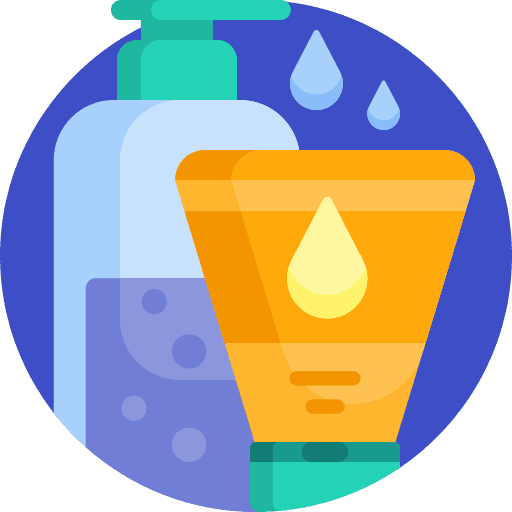 Cosmetics amenities allergen beauty icon