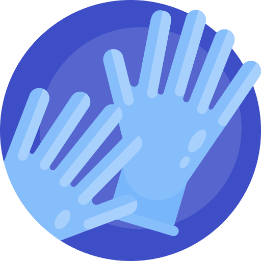 Latex gloves protection latex icon