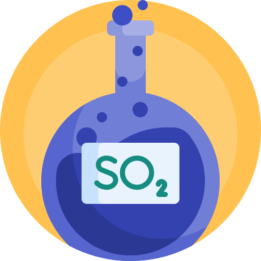 Sulphite test tube sulphite flask icon