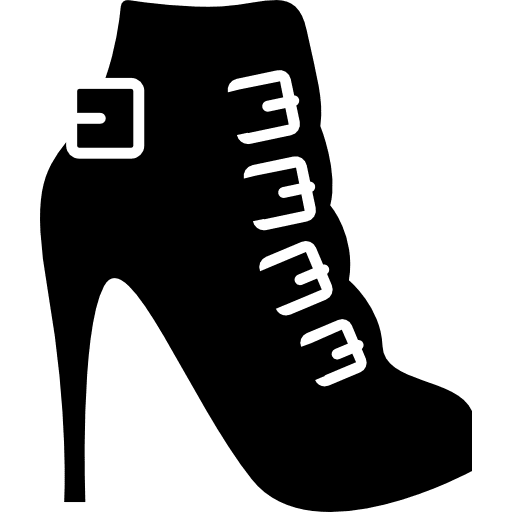High heels shoes fashion femenine icon