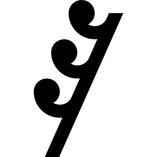 Thirty second note rest signs accompaniment musical icon