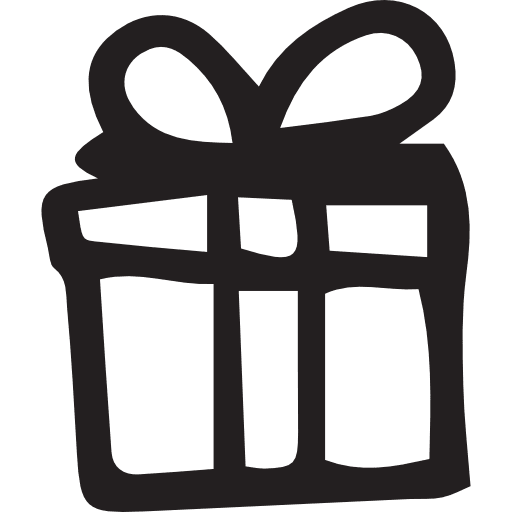 Gift birthday surprise christmas present icon