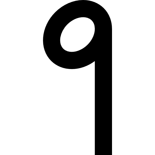 Half note musical notation music icon