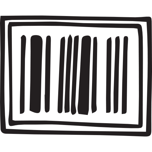 Barcode barcode price horizontal icon