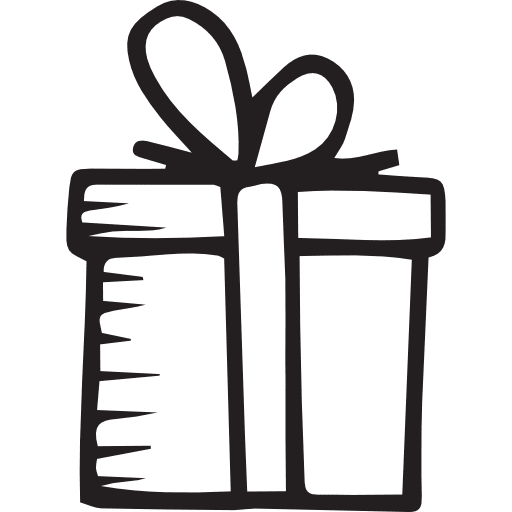 Gift christmas presents surprise gift icon