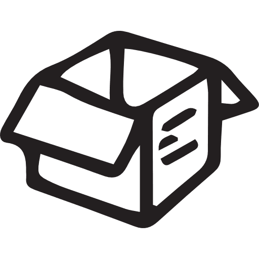 Box commerce delivery package icon