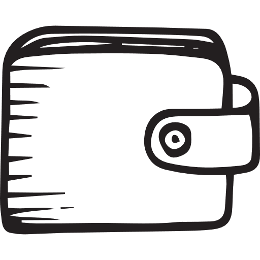 Wallet notes card commerce icon