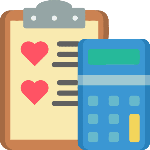 Health check clipboard budget seo and web icon Health check clipboard budget seo and web icon