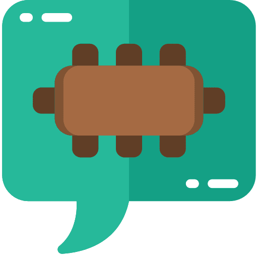 Meeting room table meeting room business and finance icon Meeting room table meeting room business and finance icon