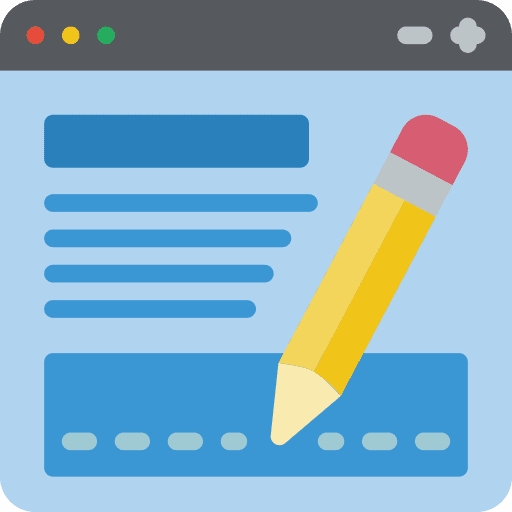 Sign form browser seo and web registration form icon