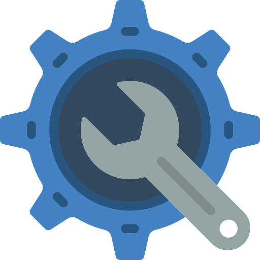 System gear system wrench icon
