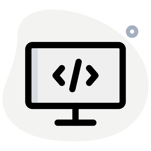 Computer developer brackets seo and web icon Computer developer brackets seo and web icon