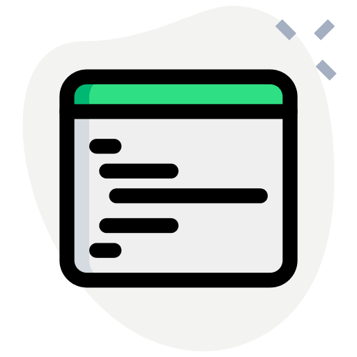 Web development web browser script seo and web icon Web development web browser script seo and web icon