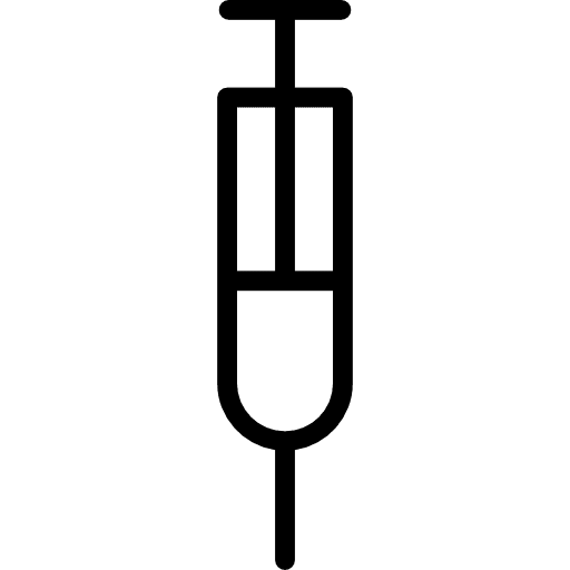 Syringe syringe medical tools icon