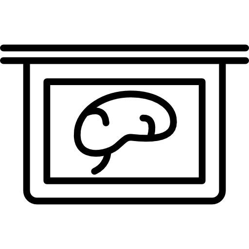 Gallbladder on viewing plate medical organ plate icon