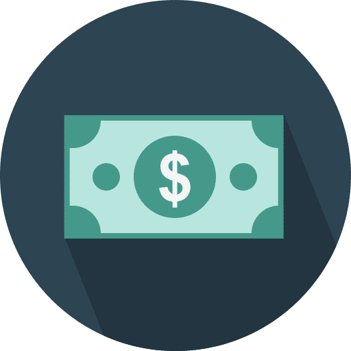 Dollar bank business and finance cash icon Dollar bank business and finance cash icon