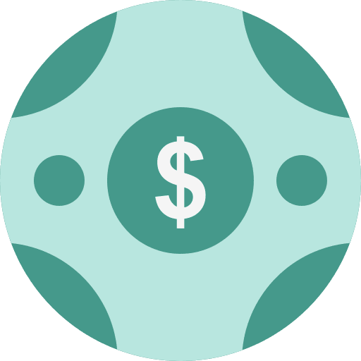 Dollar business and finance cash business icon Dollar business and finance cash business icon