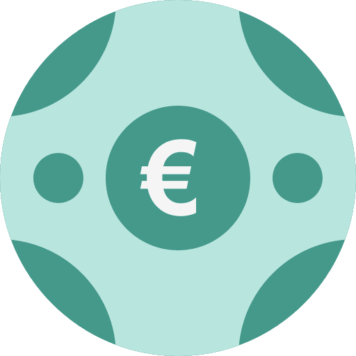 Euro business and finance business euro icon Euro business and finance business euro icon