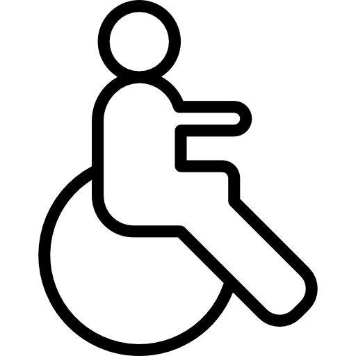 Disability disabled healthcare and medical people icon
