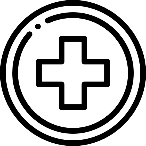 Hospital sign first aid cross signs icon