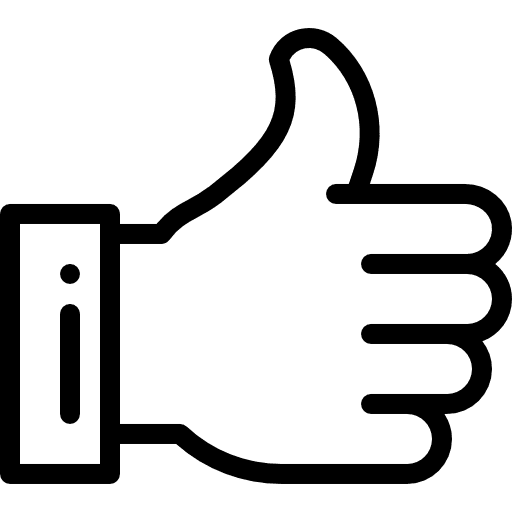 Hand gestures well done hands and gestures icon