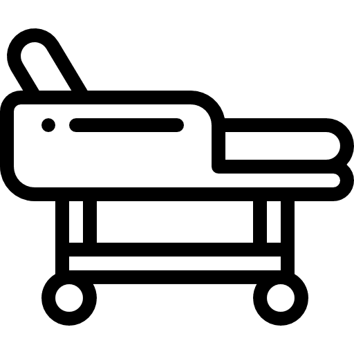 Hospital bed medical health clinic hospital bed icon