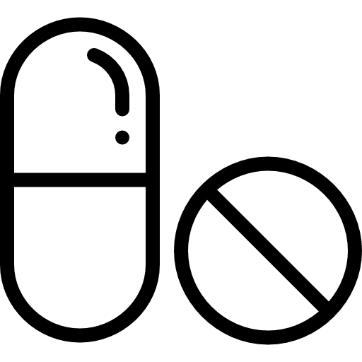 Pills tools and utensils medicine drug icon