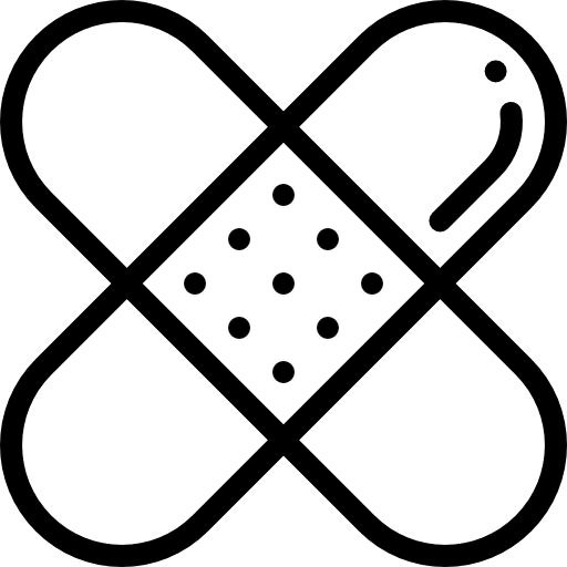 Plaster health care healthcare and medical bandage icon