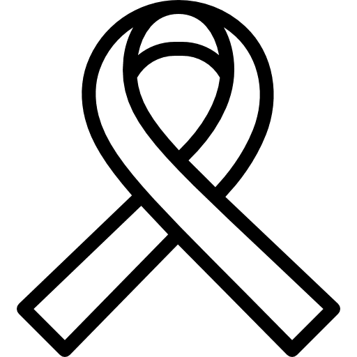 Ribbon medical miscellaneous shapes and symbols icon