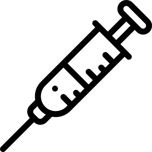 Syringe drugs medicine syringes icon