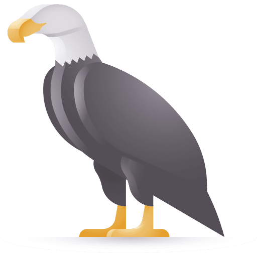 Eagle zoo animal eagle icon