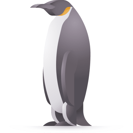 Penguin zoo wild life animal kingdom icon