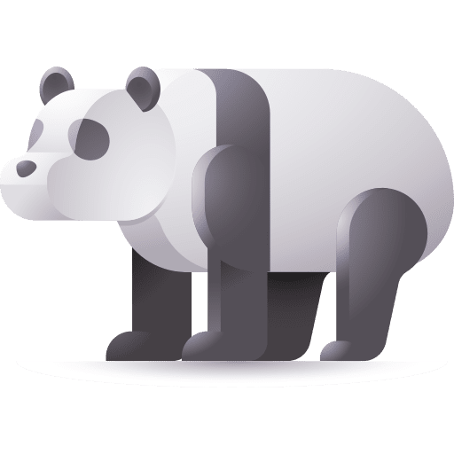Panda bear animals animal kingdom panda bear icon Panda bear animals animal kingdom panda bear icon