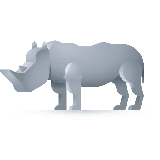 Rhinoceros animal kingdom animal animals icon Rhinoceros animal kingdom animal animals icon