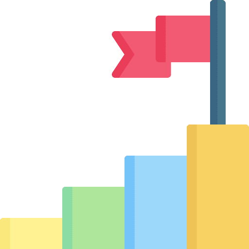 Career business and finance aim success icon