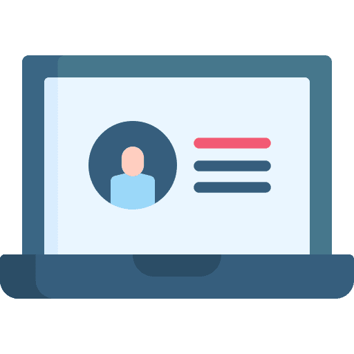 Laptop mobile phone laptop personal icon