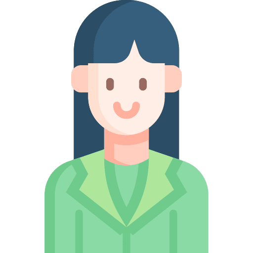Employee avatar business woman icon