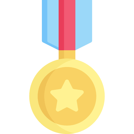 Medal award winner medal icon