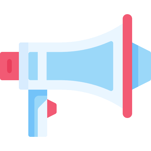 Megaphone megaphone marketing advertising icon