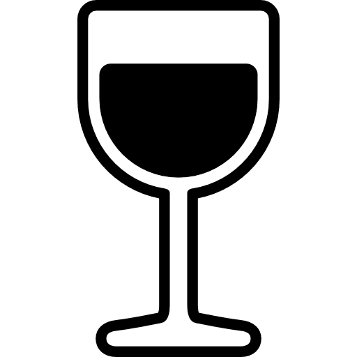 Glass with wine beverage drink food icon Glass with wine beverage drink food icon