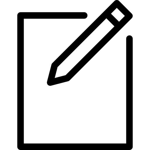 New file nuevo sol blank pen icon