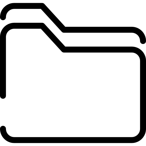 Folders storage archive document icon Folders storage archive document icon